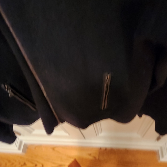 Prada 🚀HOST PICK🚀Authentic black 70%wool and 30% cashmere size 56, LUXURIOUS - Picture 5 of 6